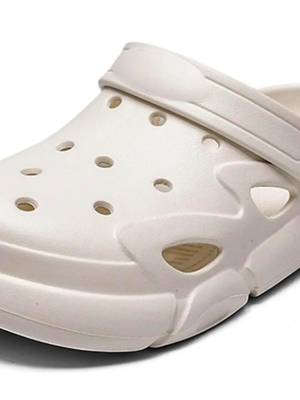 Kids White Comfort Slip-On Clogs